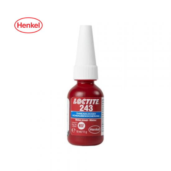 Loctite 243 Vida Cıvata Sabitleyici Orta Mukavemetli Loctite 243 Vida Cıvata Sabitleyici Orta Mukavemetli