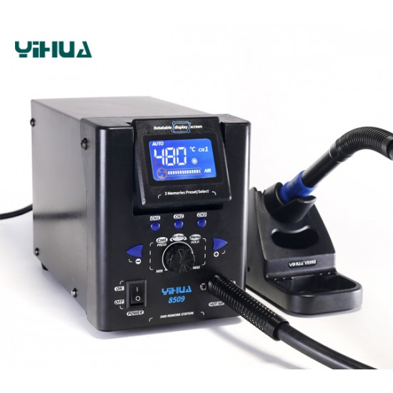 Yihua 8509 Sıcak Hava Onarım İstasyonu 2. El Yihua 8509 Sıcak Hava Onarım İstasyonu 2. El