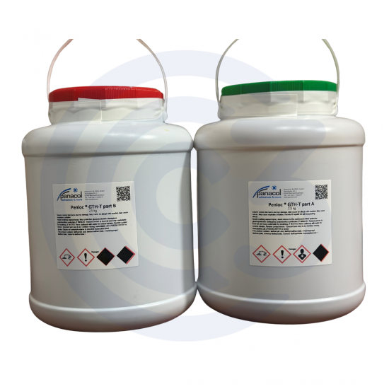 Penloc GTH-T,Akrilik Yapıştırıcı,yüksek sıcaklık dayanımı,çift bileşenli,5 kg