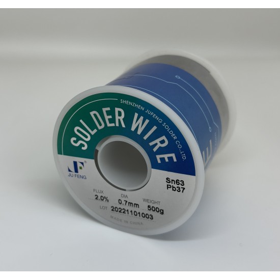 Jufeng, Kurşunlu Tel Lehim, Sn63Pb37, 0.7mm Jufeng, Kurşunlu Tel Lehim, Sn63Pb37, 0.7mm