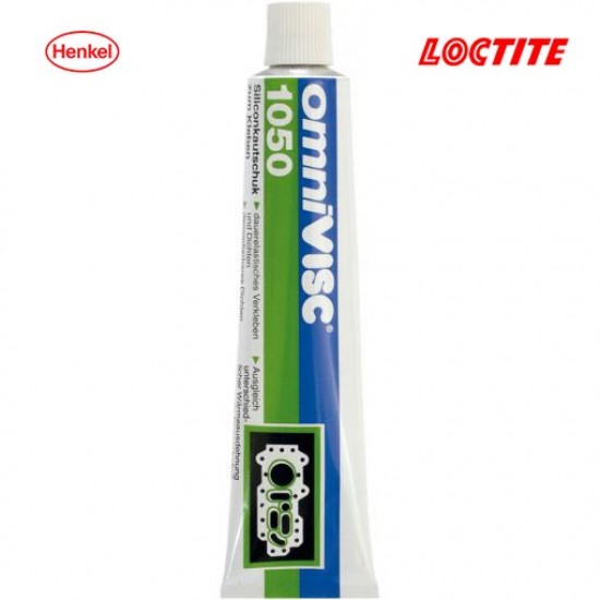 Loctite Omnivisc 1050 / Çok Amaçlı Elastik Silikon Yapıştırıcı / 90 g Tüp - Şeffaf