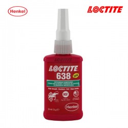 Loctite 638 - Sıkı Geçme Ürünü / Çok Yüksek Mukavemet - 50 ml / Yeşil