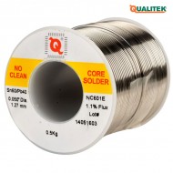 Qualitek NC601 Serisi Kurşunlu Tel Lehim 1.27mm