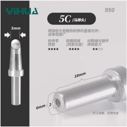 Yihua 950-5C Havya Ucu